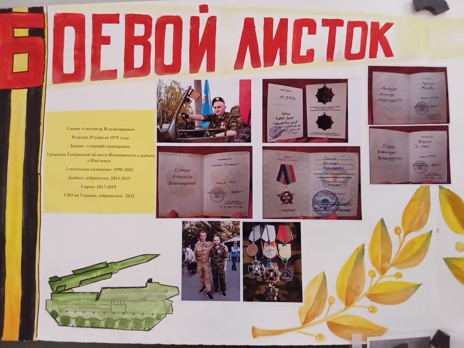 Боевой листок вов. Боевой листок. Оформление боевого листка в школе